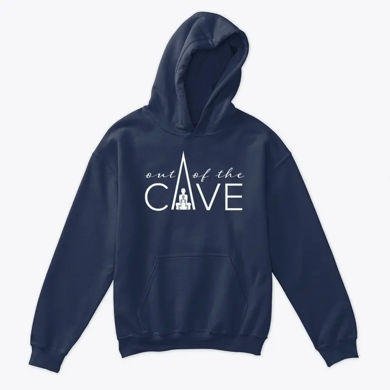 OUT OF THE CAVE KIDS HOODIE